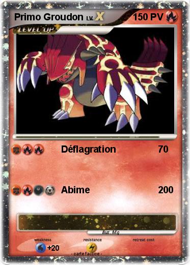 Pokemon Primo Groudon