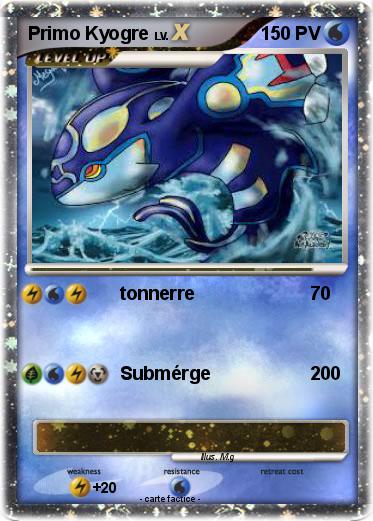 Pokemon Primo Kyogre