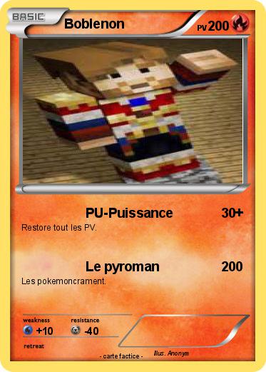 Pokemon Boblenon