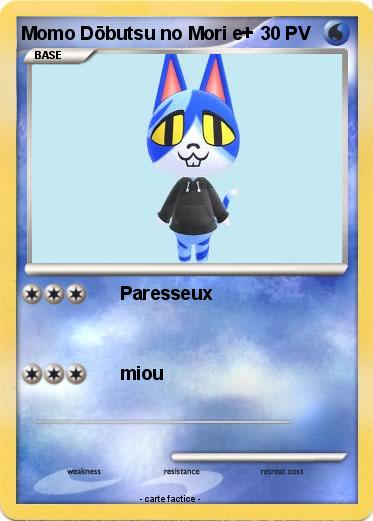 Pokemon Momo Dōbutsu no Mori e+