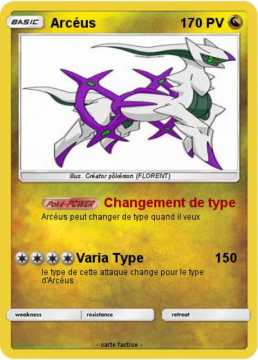 Pokemon Arcéus