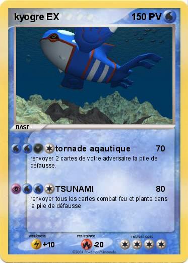 Pokemon kyogre EX