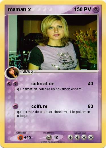 Pokemon maman x