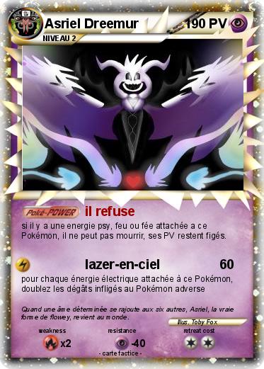 Pokemon Asriel Dreemur