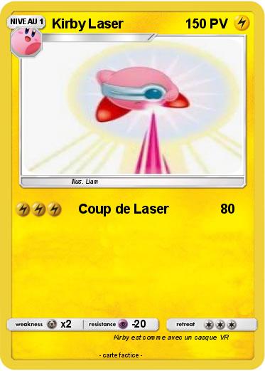 Pokemon Kirby Laser