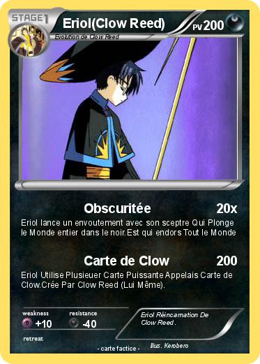 Pokemon Eriol(Clow Reed)