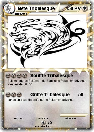 Pokemon Bête Tribalesque