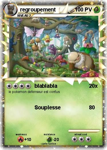 Pokemon regroupement