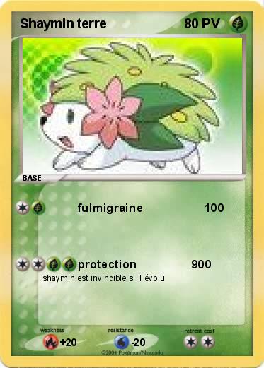 Pokemon Shaymin terre