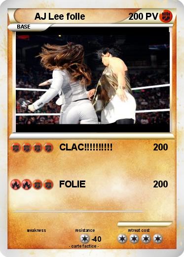 Pokemon AJ Lee folle