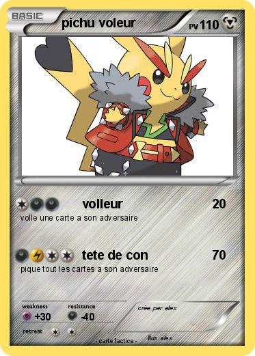Pokemon pichu voleur