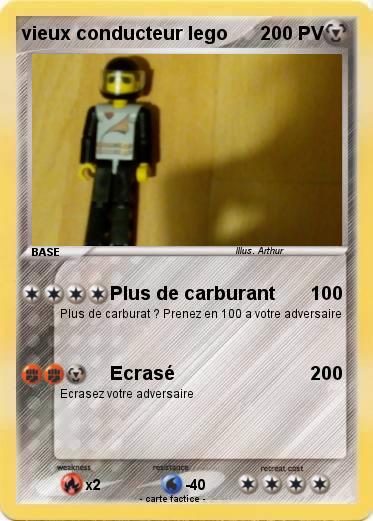 Pokemon vieux conducteur lego