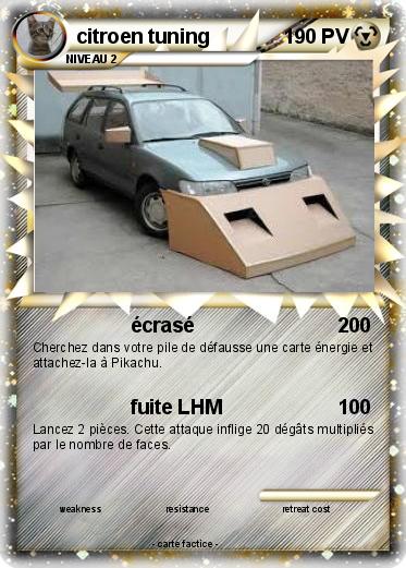 Pokemon citroen tuning