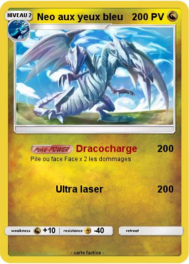 Pokemon Neo aux yeux bleu