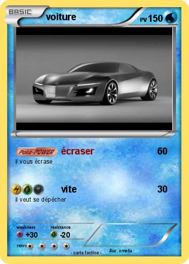 Pokemon voiture