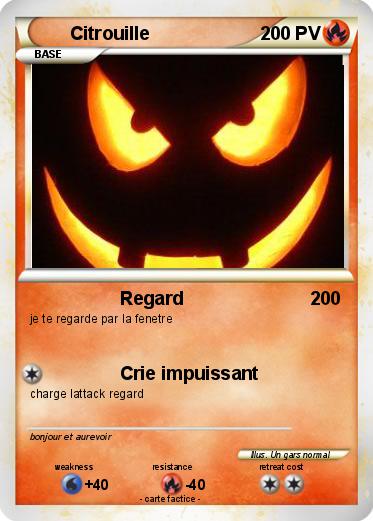 Pokemon Citrouille