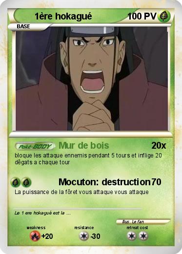 Pokemon 1ère hokagué
