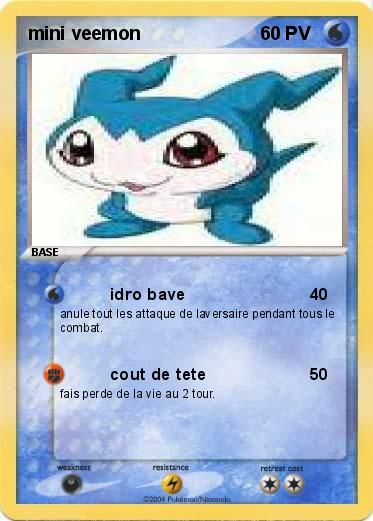 Pokemon mini veemon