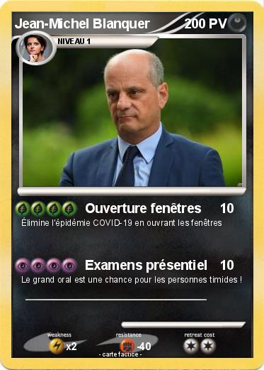 Pokemon Jean-Michel Blanquer