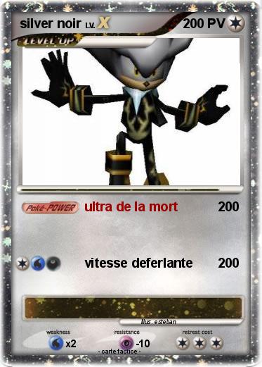 Pokemon silver noir