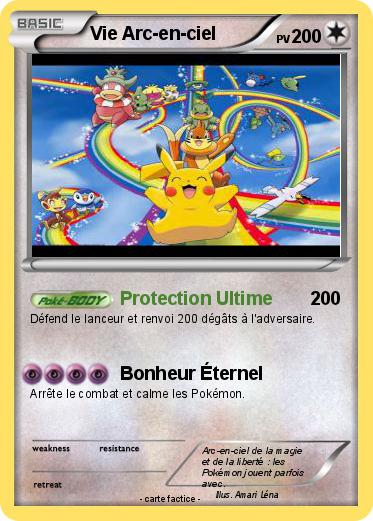Pokemon Vie Arc-en-ciel
