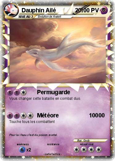 Pokemon Dauphin Ailé            20