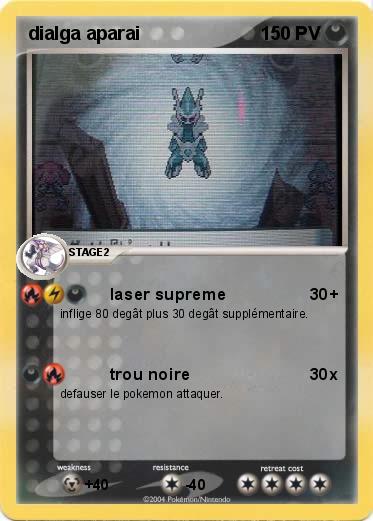 Pokemon dialga aparai