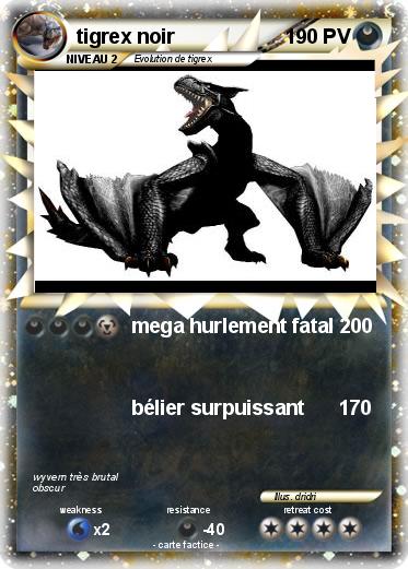 Pokemon tigrex noir