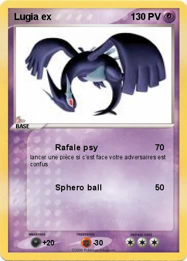 Pokemon Lugia ex