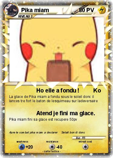 Pokemon Pika miam