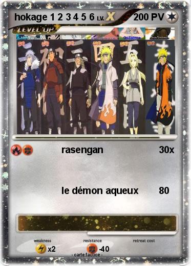 Pokemon hokage 1 2 3 4 5 6