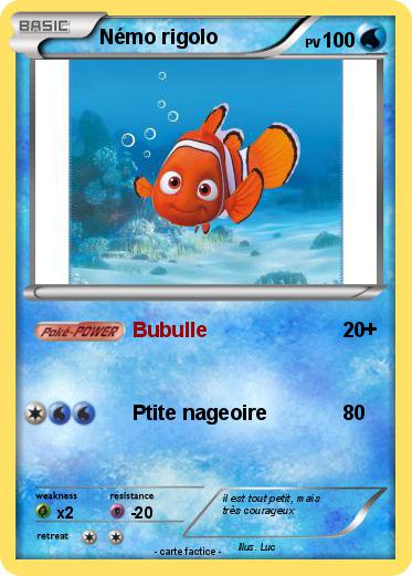 Pokemon Némo rigolo