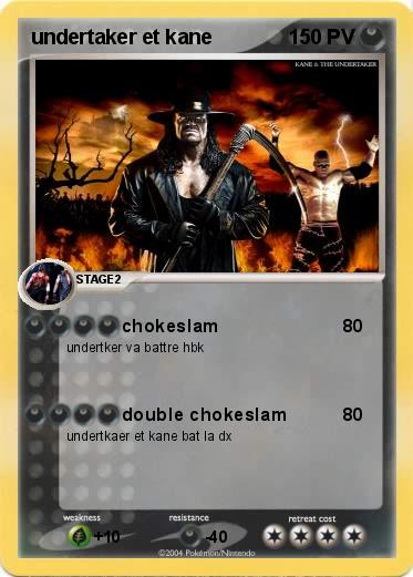 Pokemon undertaker et kane