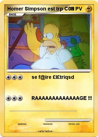 Pokemon Homer Simpson est trp C0N
