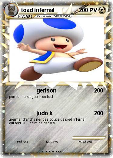 Pokemon toad infernal