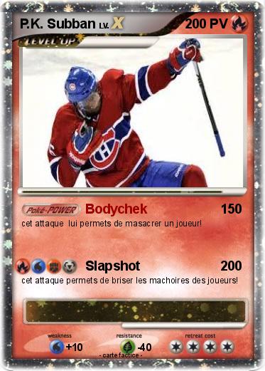 Pokemon P.K. Subban