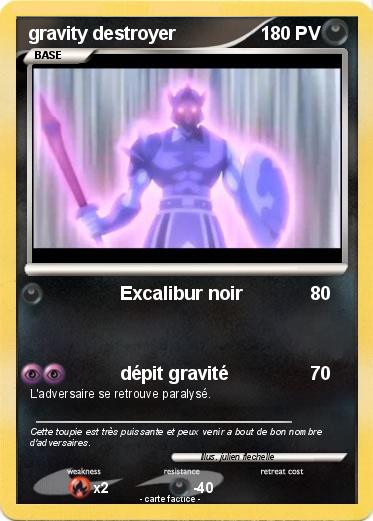 Pokemon gravity destroyer