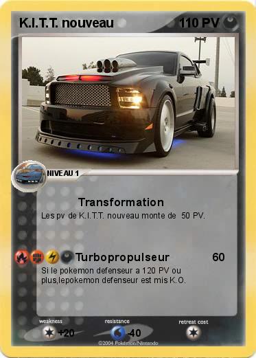 Pokemon K.I.T.T. nouveau