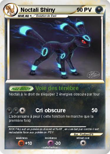 Pokemon Noctali Shiny