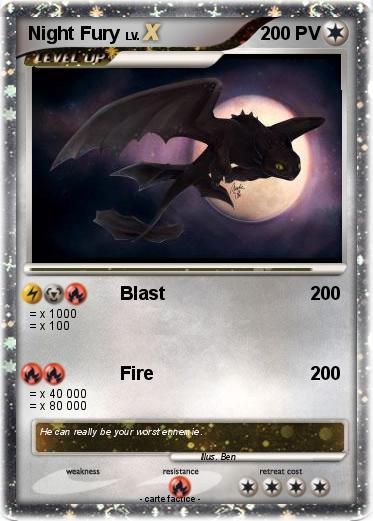 Pokemon Night Fury