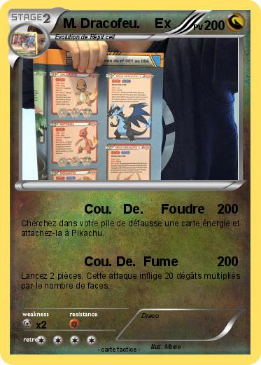 Pokemon M. Dracofeu.    Ex
