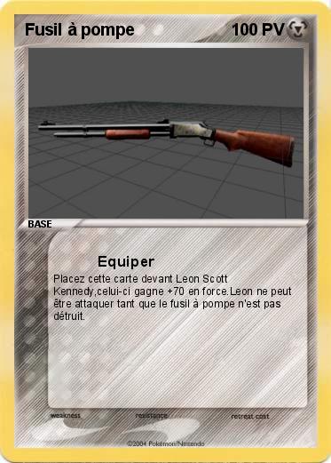 Pokemon Fusil à pompe