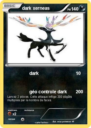 Pokemon dark xerneas