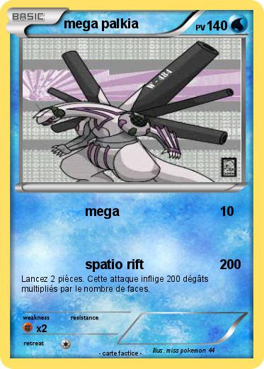 Pokemon mega palkia