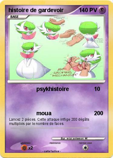 Pokemon histoire de gardevoir
