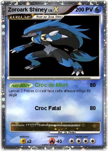 Pokemon Zoroark Shiney