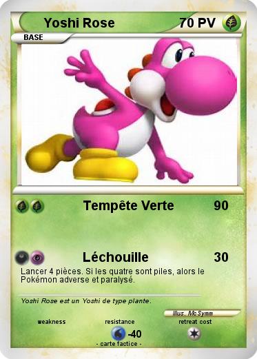 Pokemon Yoshi Rose