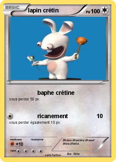 Pokemon lapin crétin