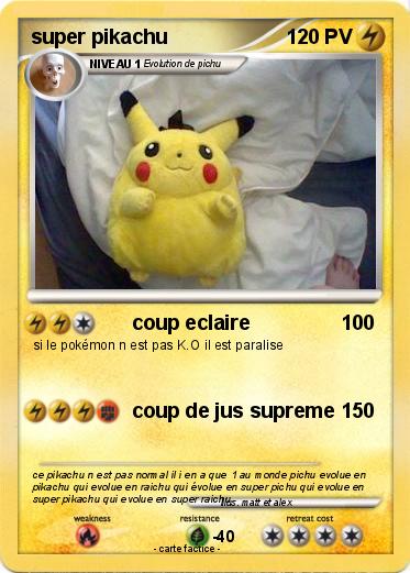 Pokemon super pikachu