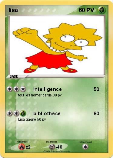 Pokemon lisa